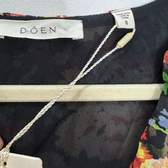 NWT DOEN Elizabeth Silk dress in Meadow Mirage - Picture 8 of 11